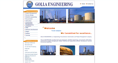 Desktop Screenshot of gollaengineers.com